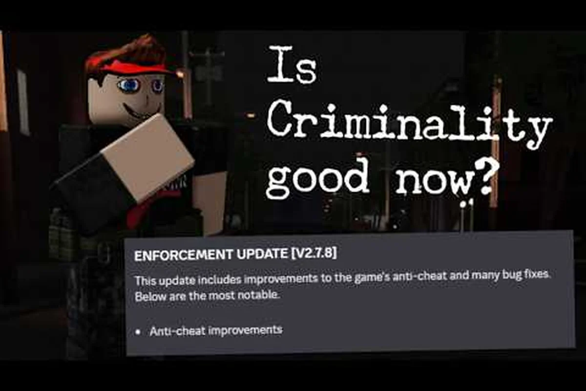 Criminality Upcoming Update: Release Details and Balance Hopes